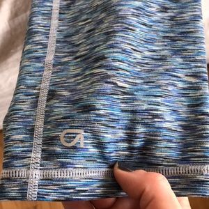 GAP Pants - Blue Spacedye Maternity Cropped Leggings GAP Pants - Blue Spacedye Maternity Cropped Leggings